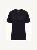 Maison Margiela Logo T-Shirt in Washed Black