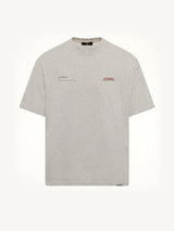 Patron of The Club T-Shirt in Cream Marl