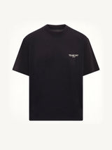 Team 247 Oversized T-Shirt in Jet Black