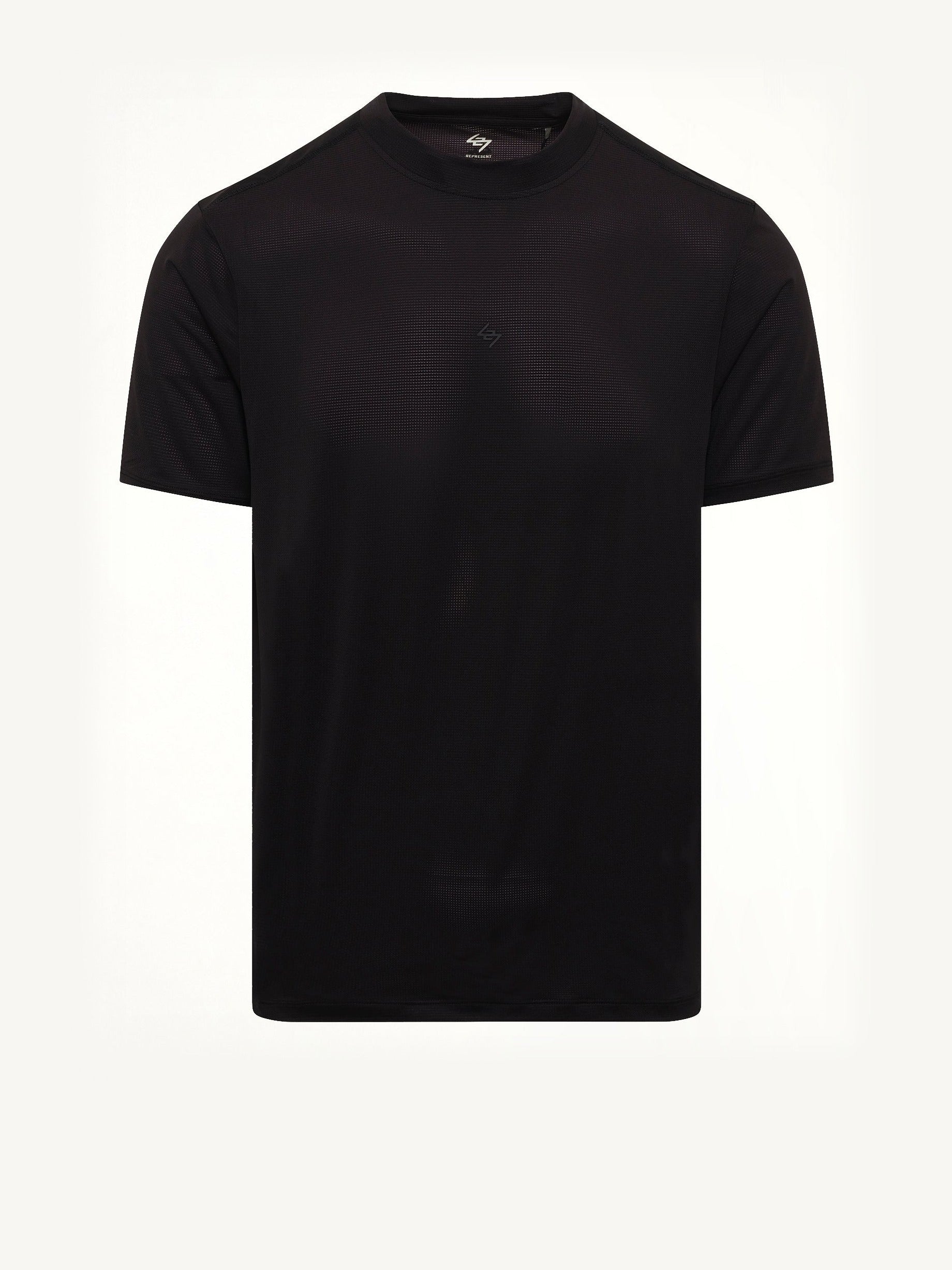 247 DNA Mesh T-Shirt in Jet Black