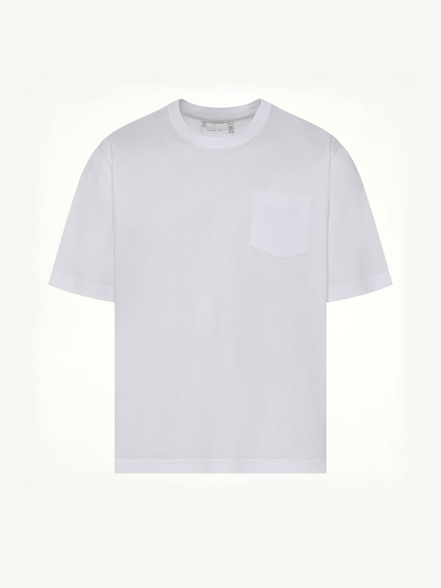 Cotton Jersey T-Shirt in White