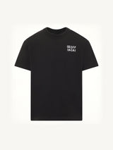 Geoff Sacai Embroidery T-Shirt in Black
