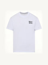 Geoff Sacai Embroidery T-Shirt in White