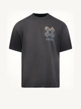 MA Quad Flames Oversized T-Shirt in Black