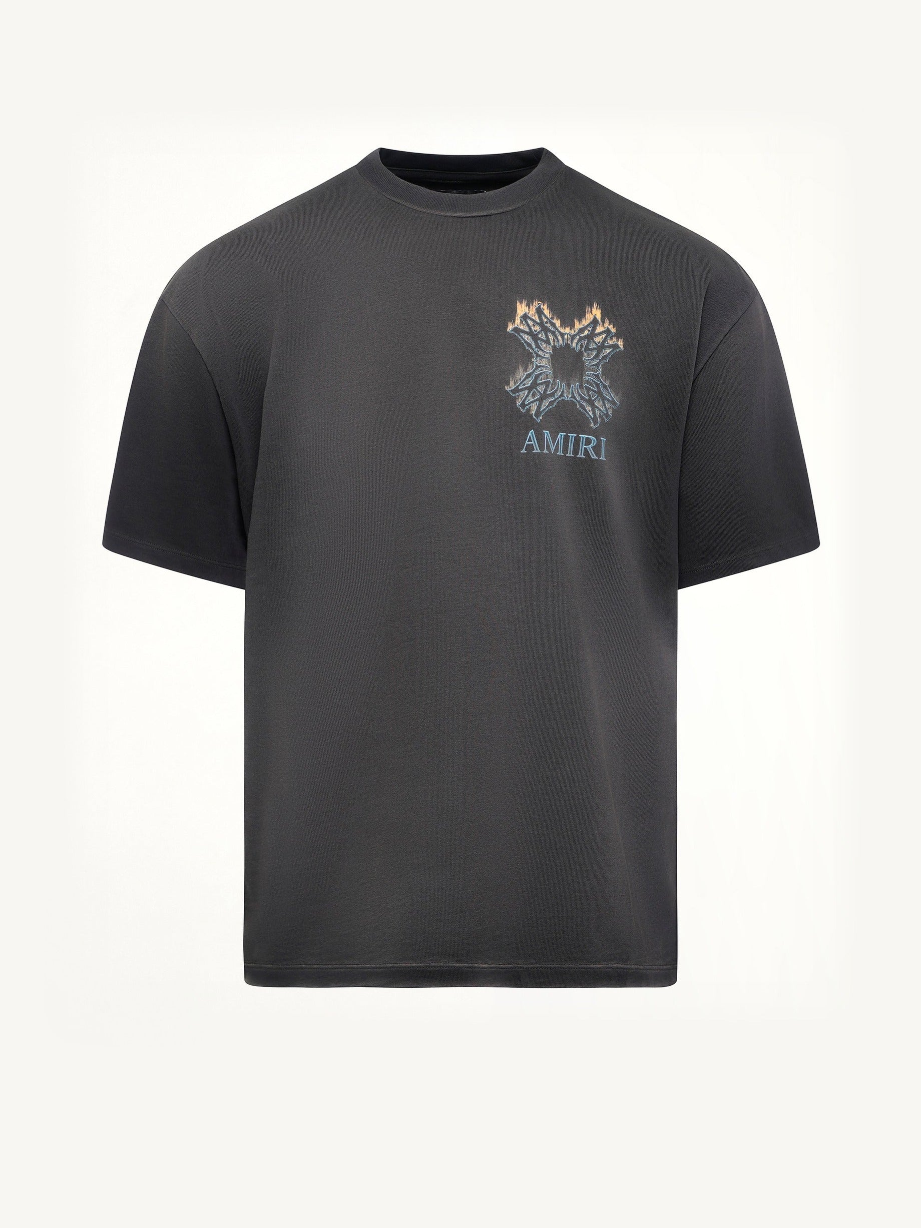 MA Quad Flames Oversized T-Shirt in Black