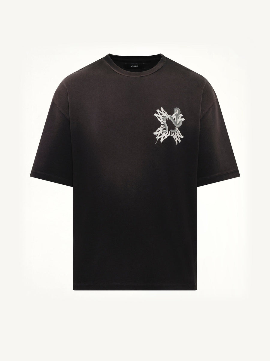 MA Quad Snake Oversized T-Shirt in Black