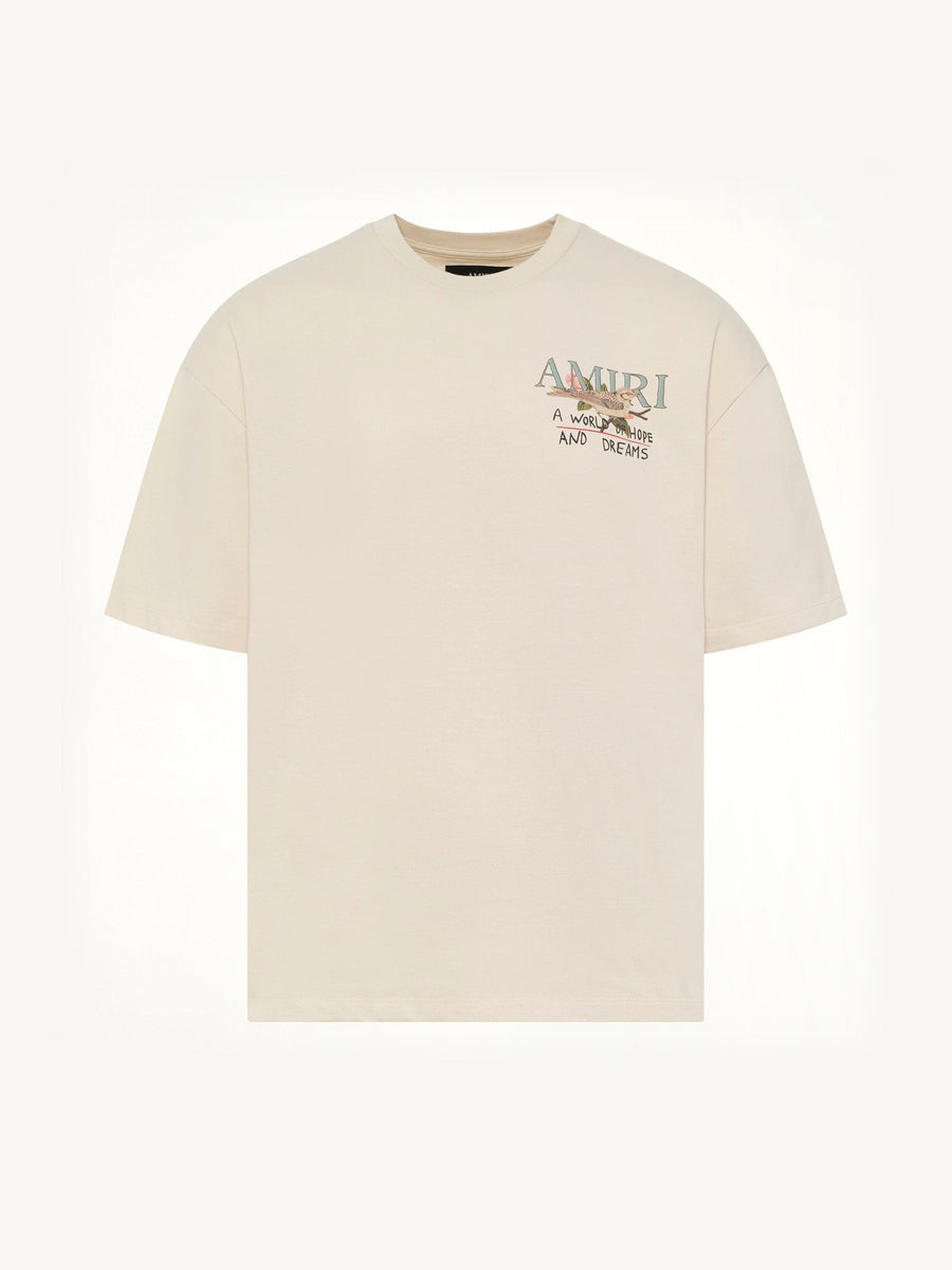 Hope and Dreams Oversized T-Shirt in Alabaster