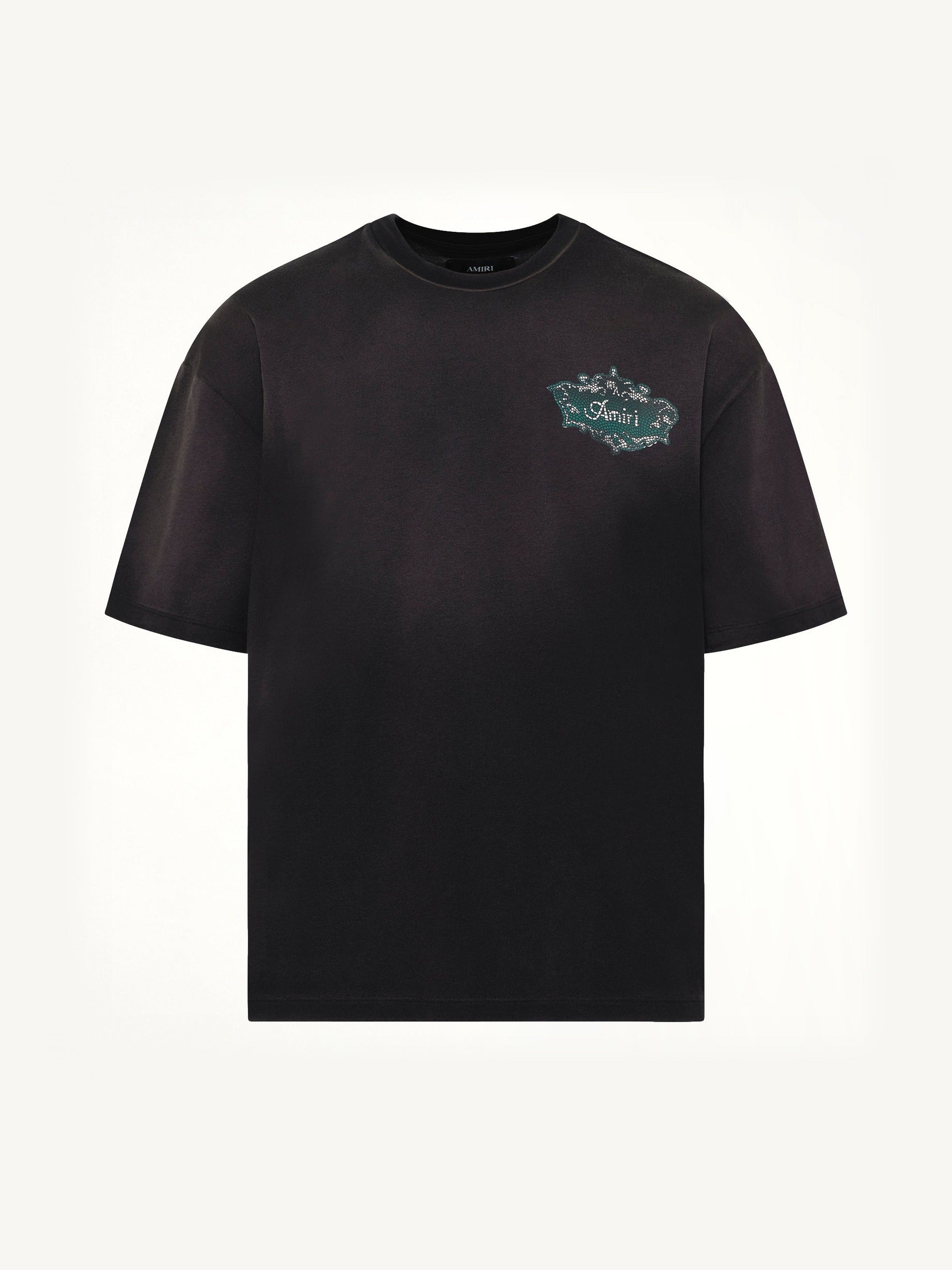 Chateau Crest Oversized T-Shirt in Black