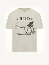 I Need A Getaway T-Shirt in Vintage White