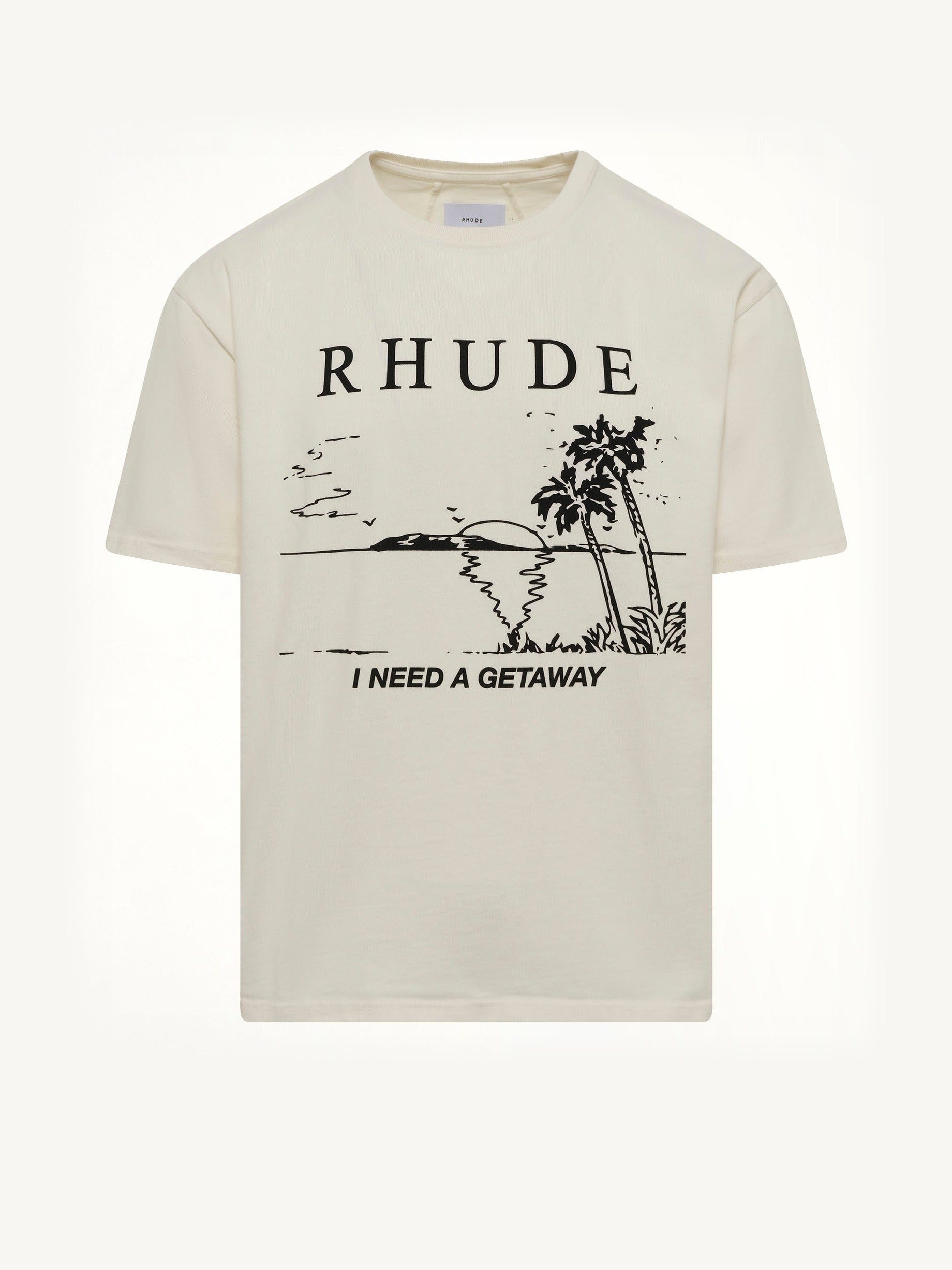 I Need A Getaway T-Shirt in Vintage White