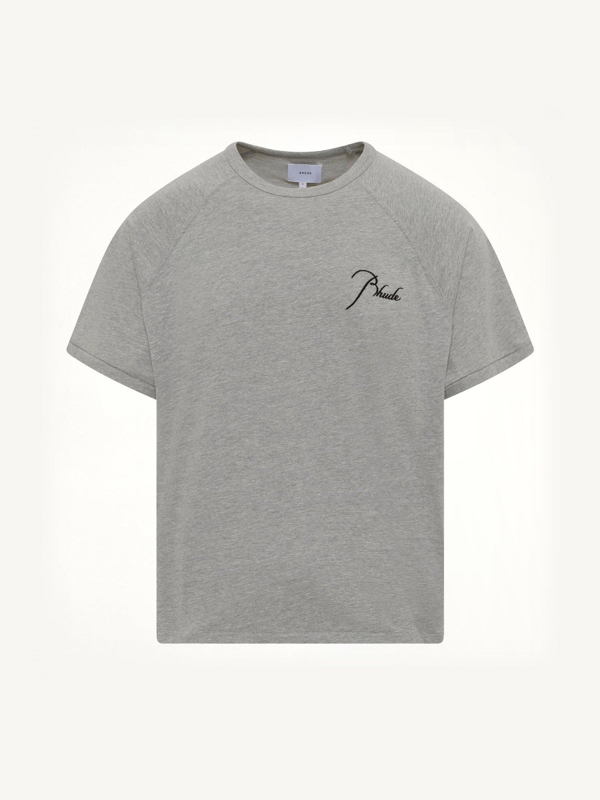 Classique Raglan T-Shirt in Heather Grey/Black