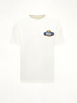 Rhude Racing Crest T-Shirt in Vintage White