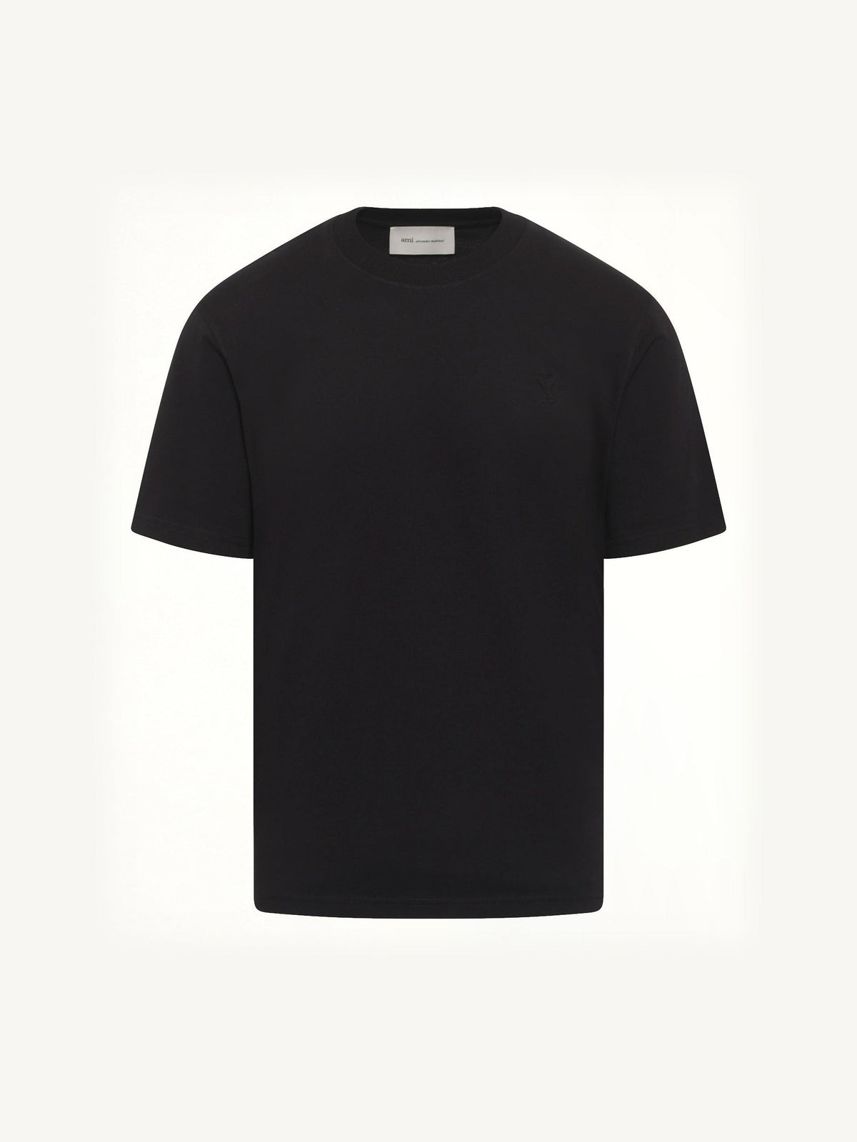 Small Embossed ADC T-Shirt in Black