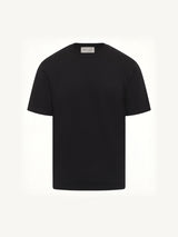 Small Embossed ADC T-Shirt in Black