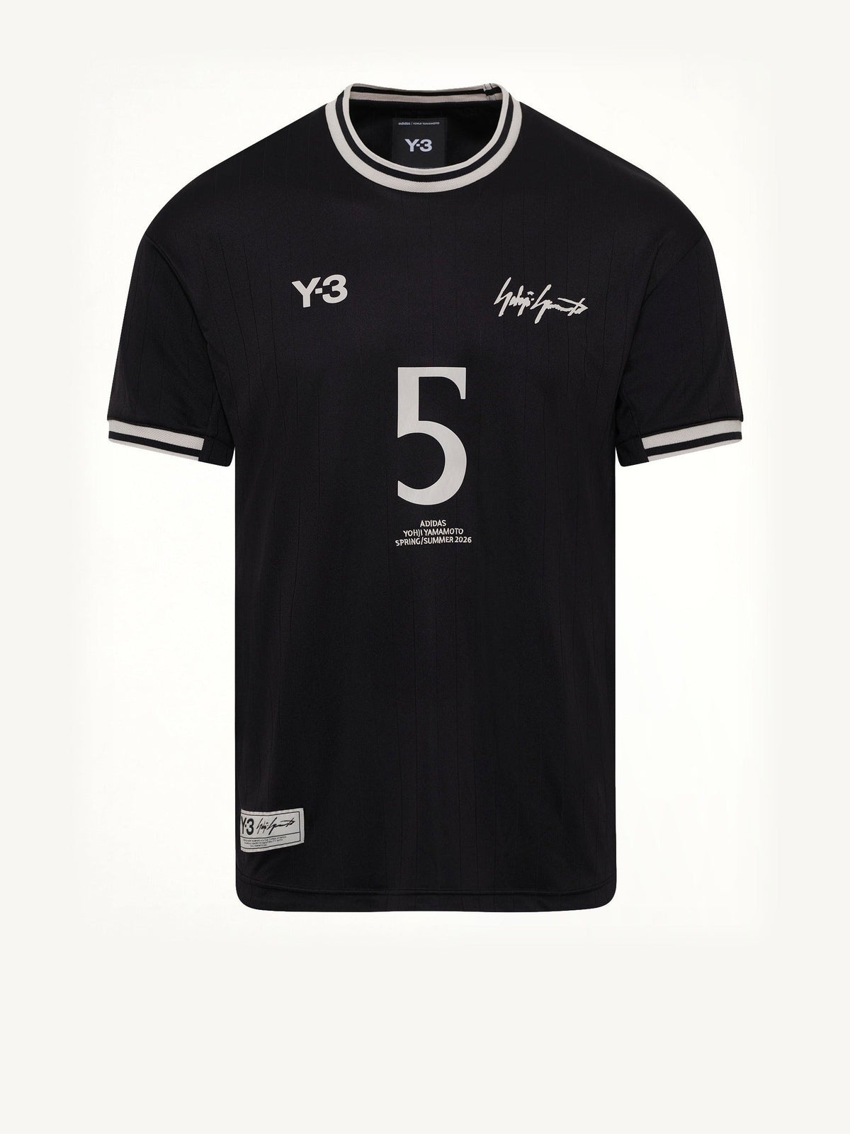 Elite 5 Football Jersey in Black