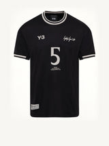Elite 5 Football Jersey in Black