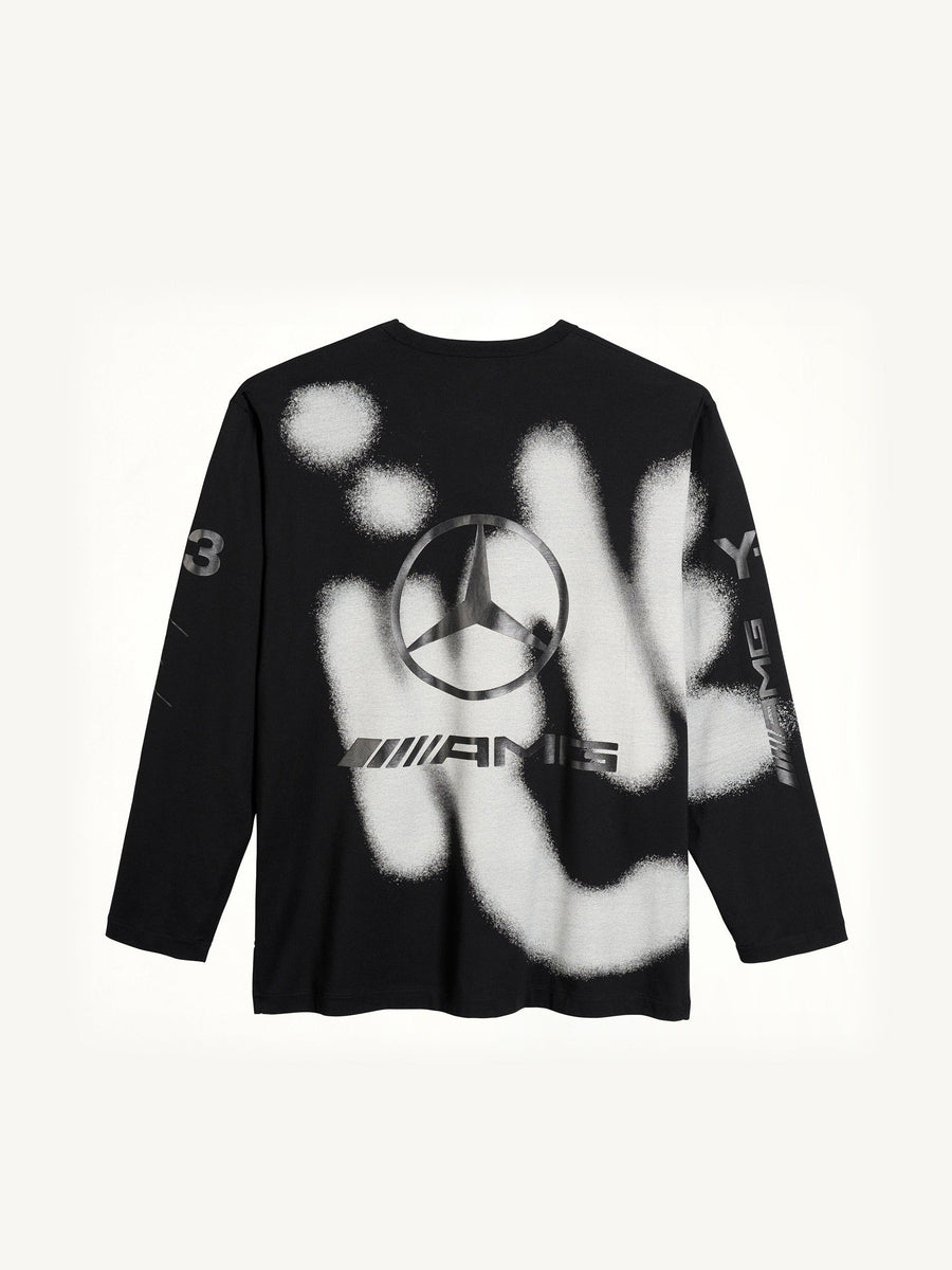 F1 Yohji LS T-Shirt in Black