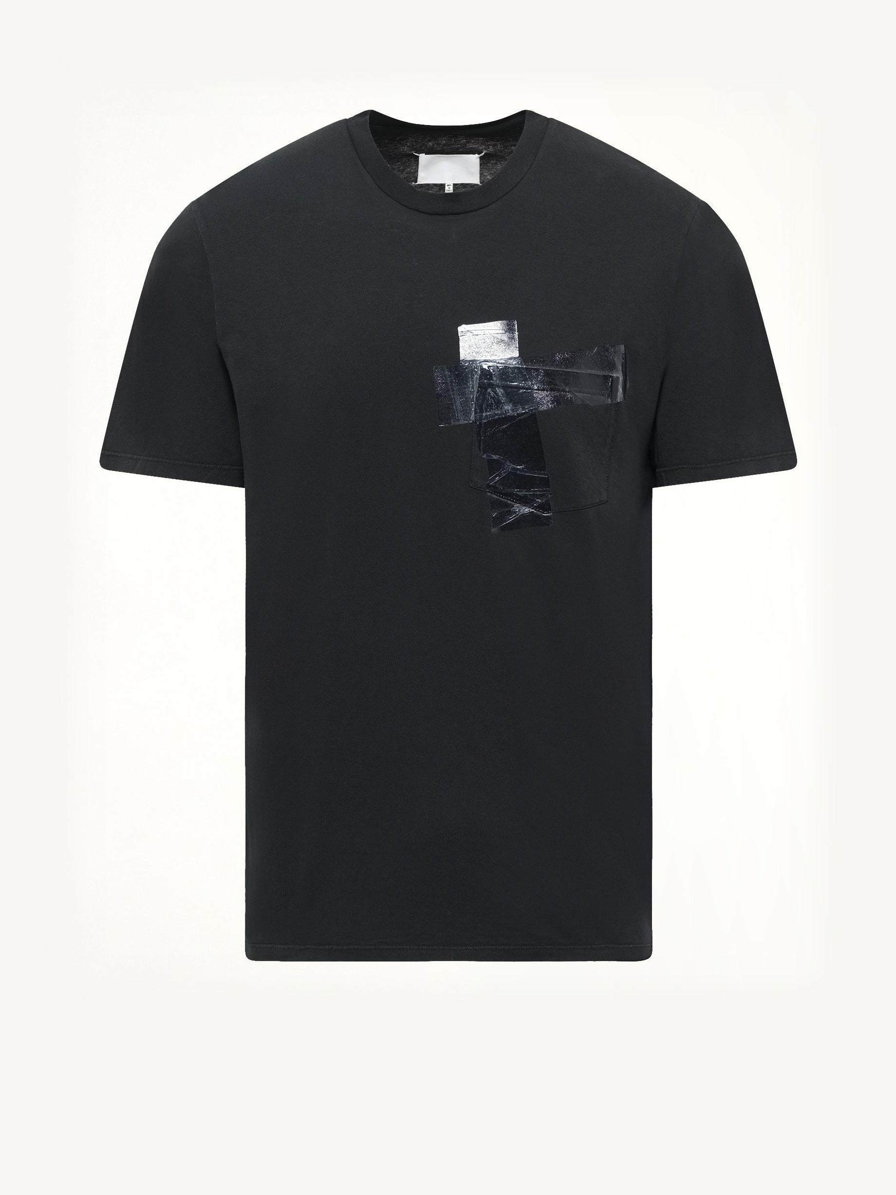 Tape T-Shirt in Vintage Black