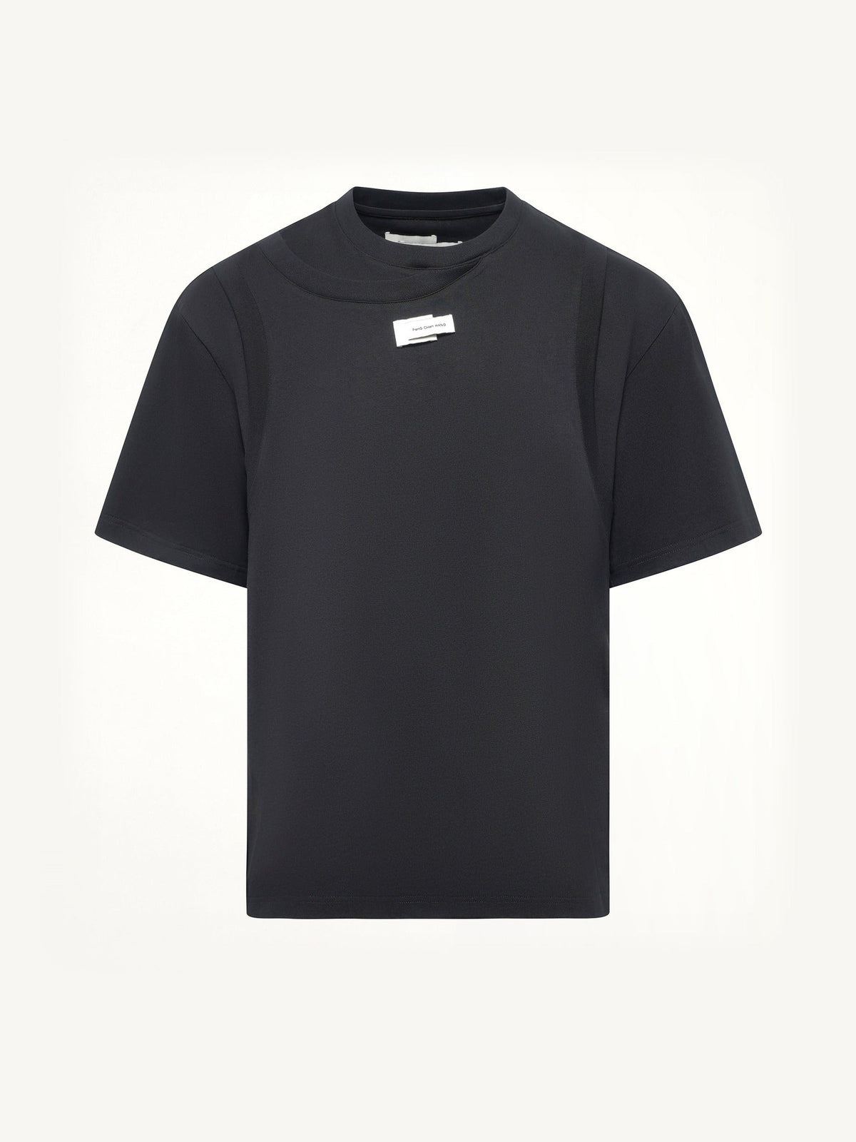 Deconstructed T-Shirt in Black