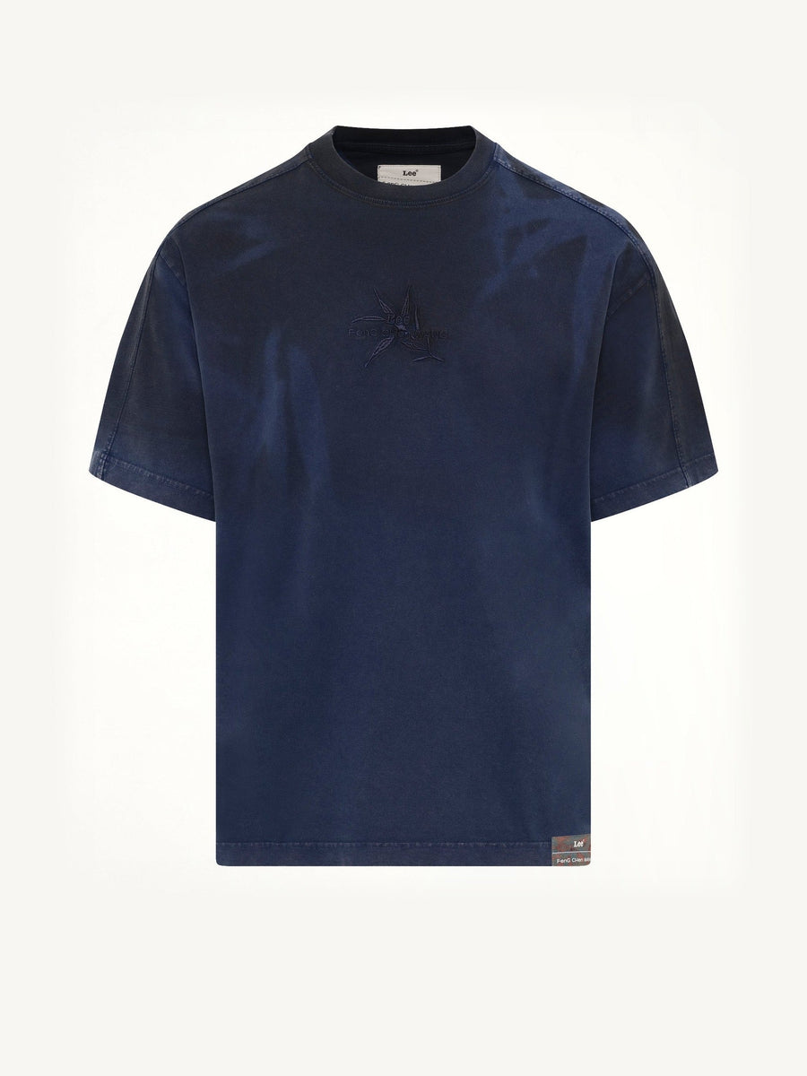 FCW x Lee T-Shirt in Navy