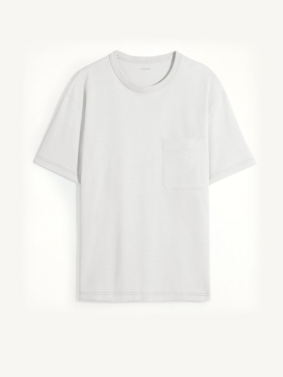 Boxy SS T-Shirt in Pearl