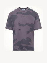 2100016 SS T-Shirt in Blue Grey