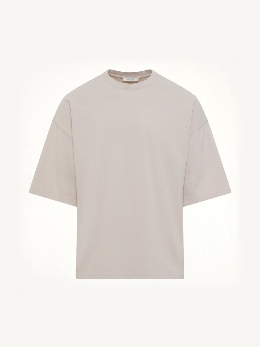 Heavy Boxy T-Shirt in Off White
