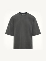 Heavy Boxy T-Shirt in Washed Black