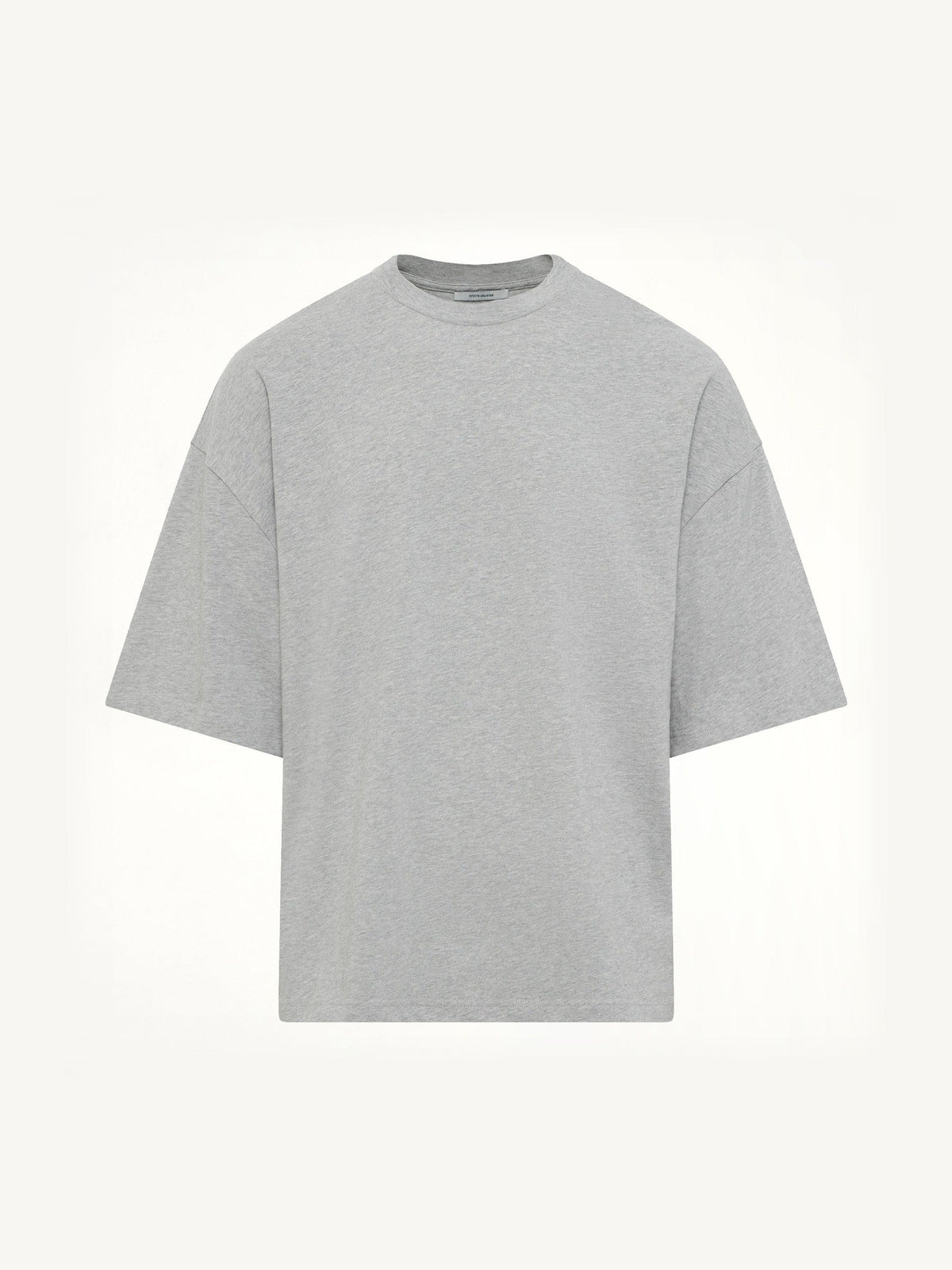 Heavy Boxy T-Shirt in Grey Marle