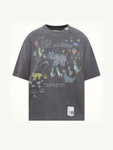 Kids Doodle T-Shirt in Black