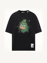 Leon Printed T-Shirt in Black