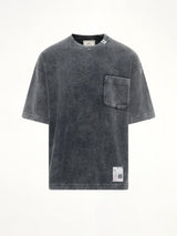 Bleached T-Shirt in Black