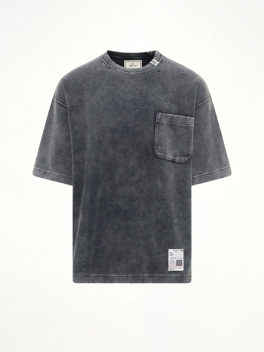 Bleached T-Shirt in Black