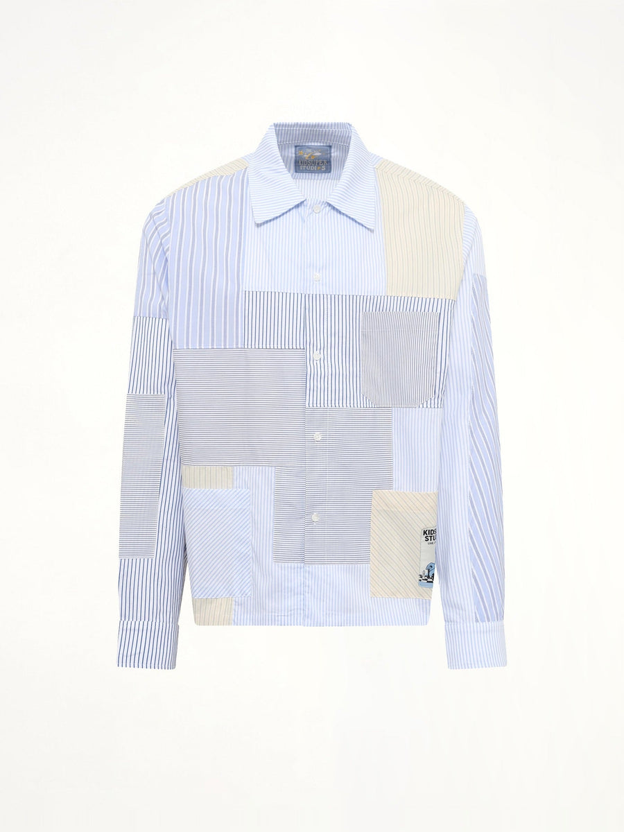 Patchwork Overshirt in Multicolour