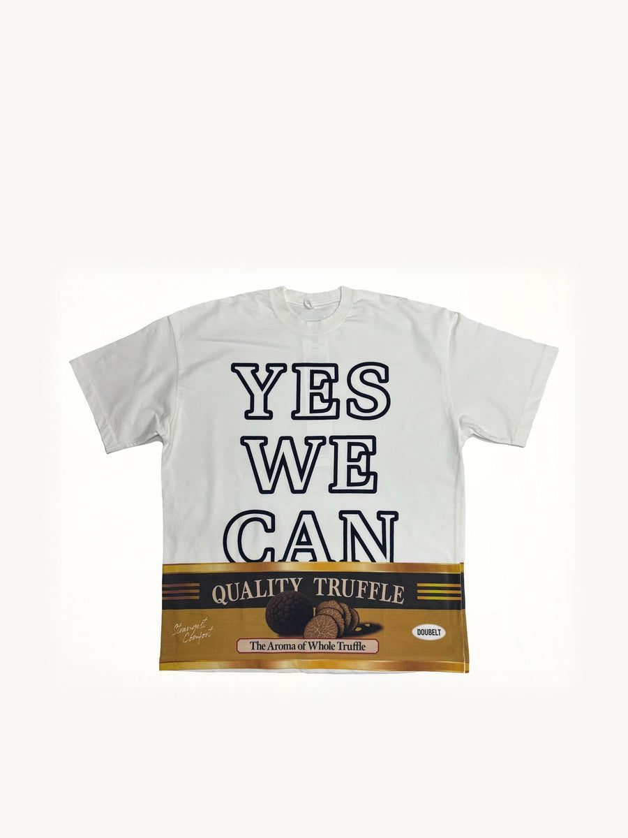 Yes We "Can" T-Shirt in Truffle