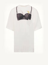 Egg Bra T-Shirt in White