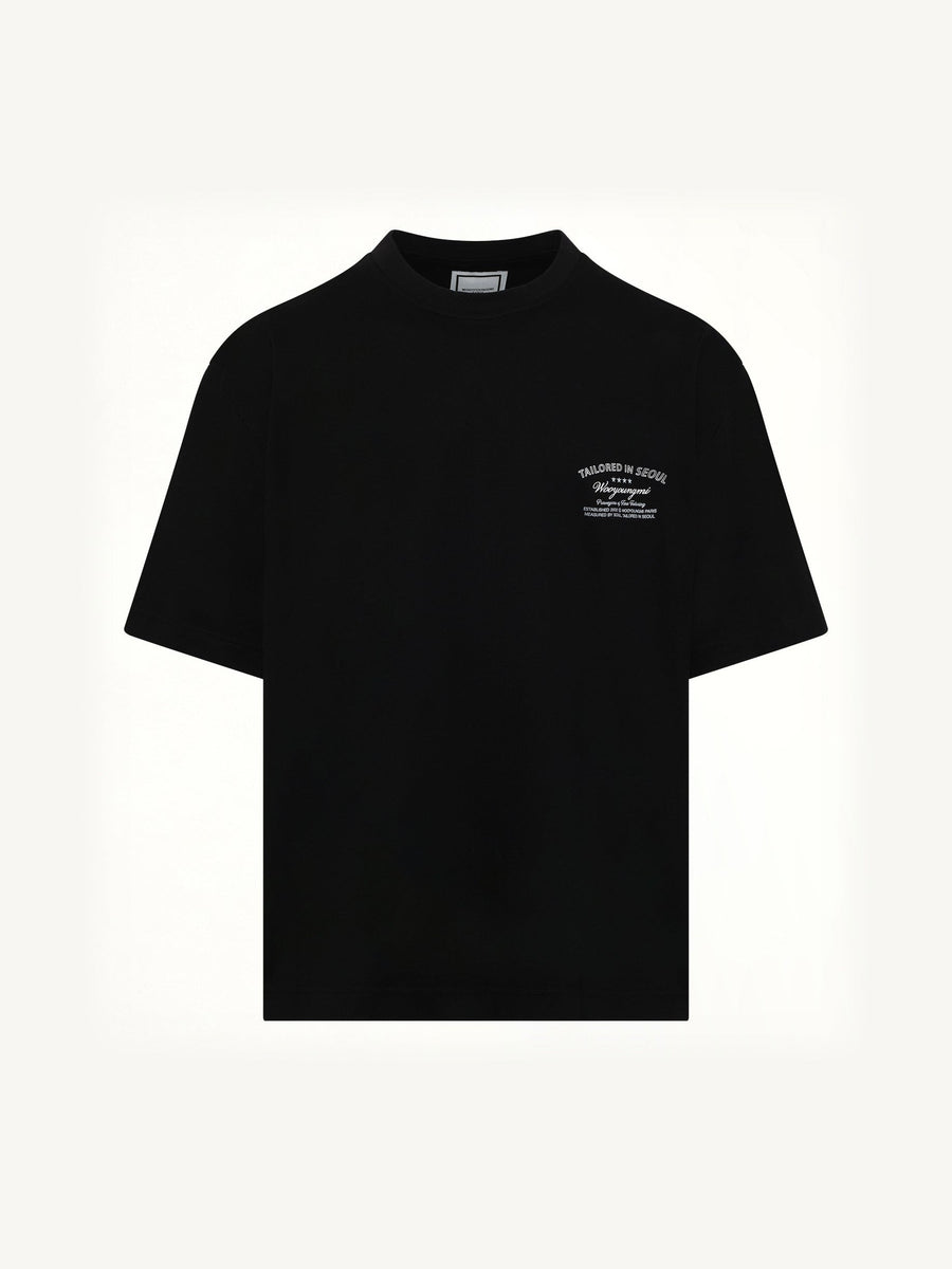 Tailored in Seoul T-Shirt in Black