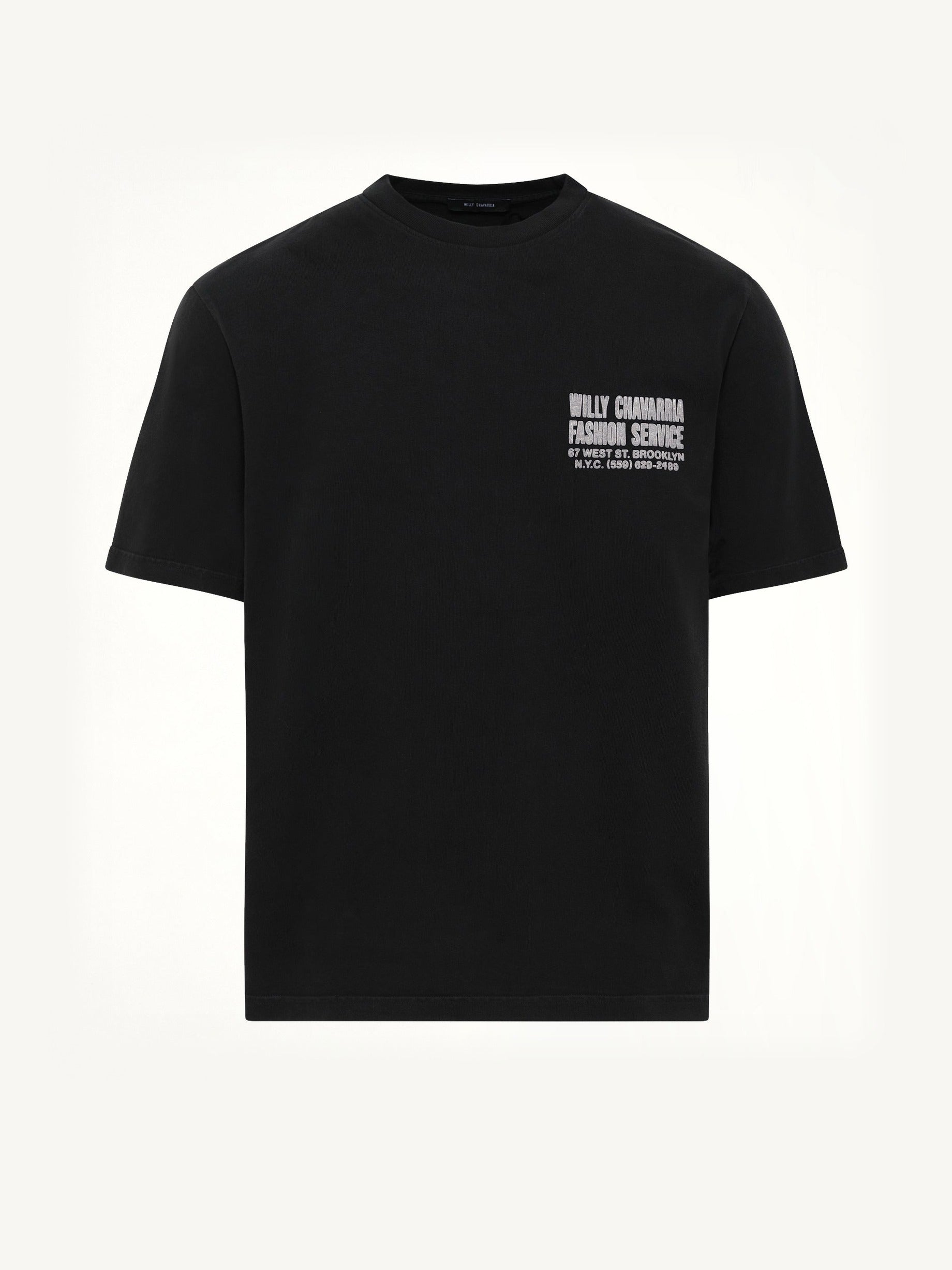 "Fashion Services" Standard T-Shirt in Black