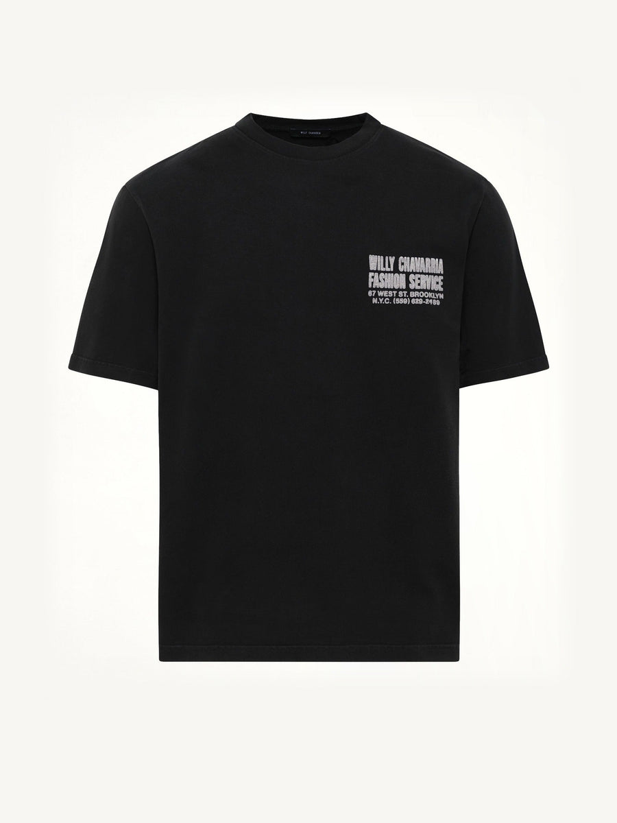 "Fashion Services" Standard T-Shirt in Black