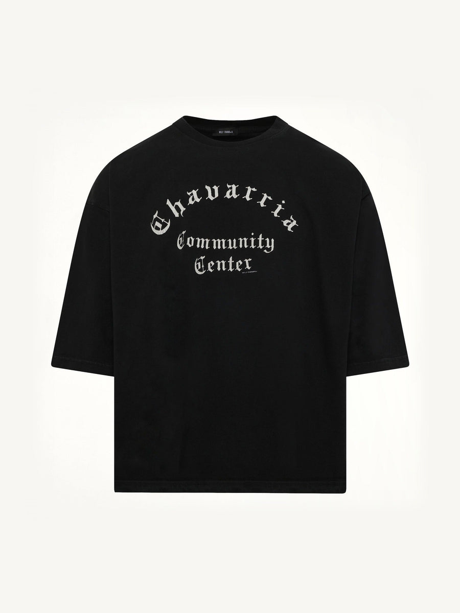 Chavarria Community Center Buffalo T-Shirt in Black