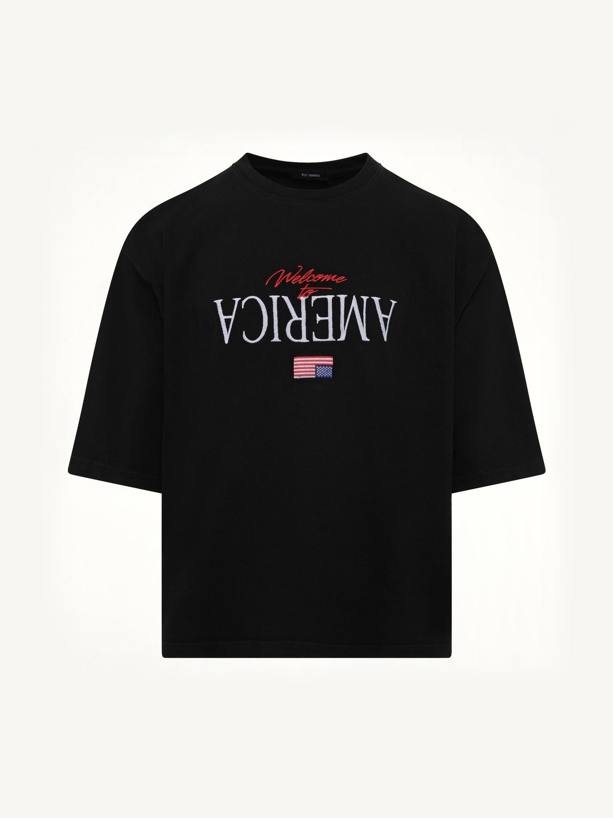 Welcome To America Buffalo T-Shirt in Black