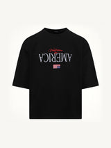 Welcome To America Buffalo T-Shirt in Black