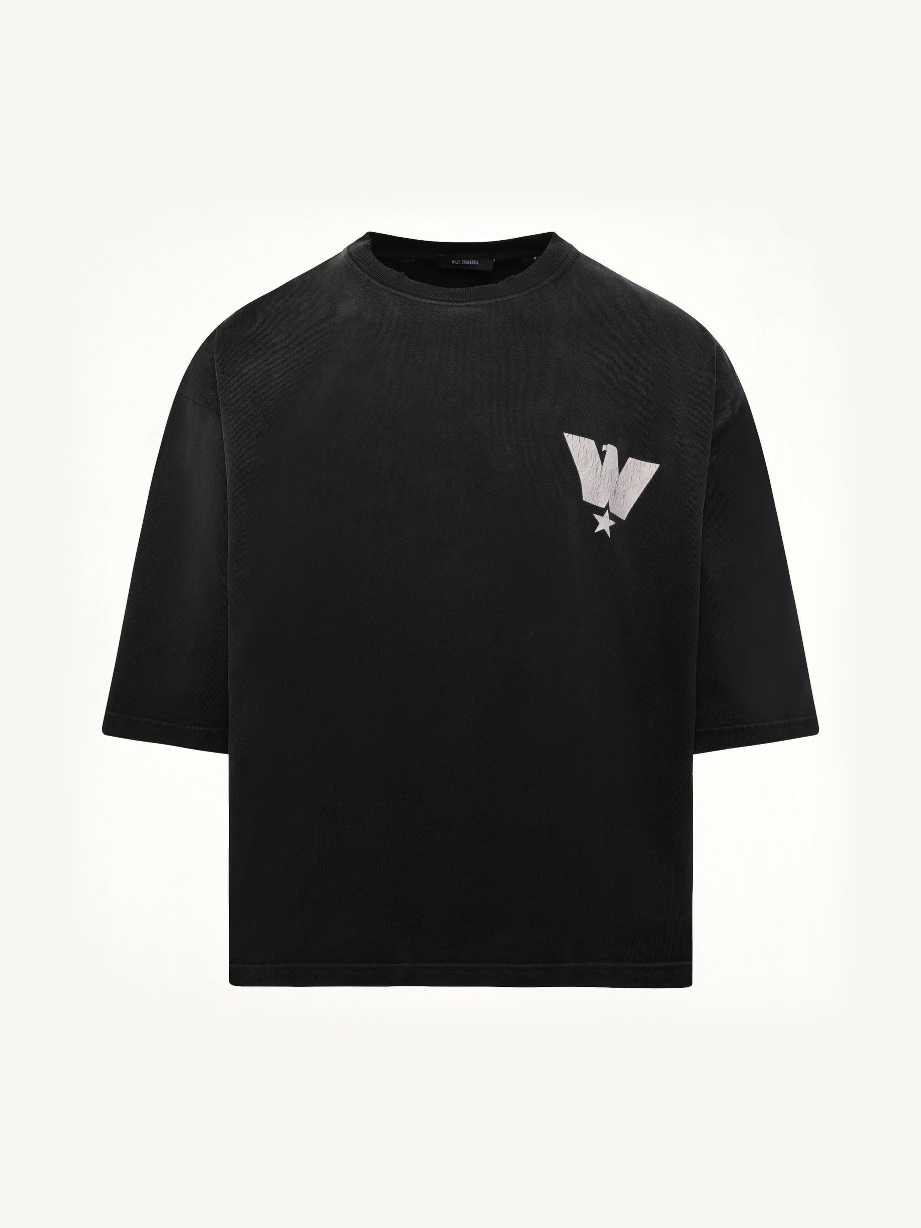 Fashion Service Association Buffalo T-Shirt in Black