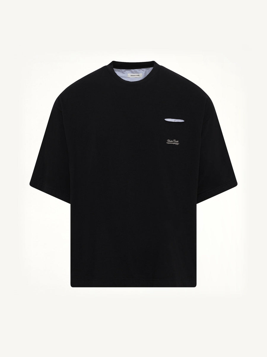 Combo Pocket T-Shirt in Black