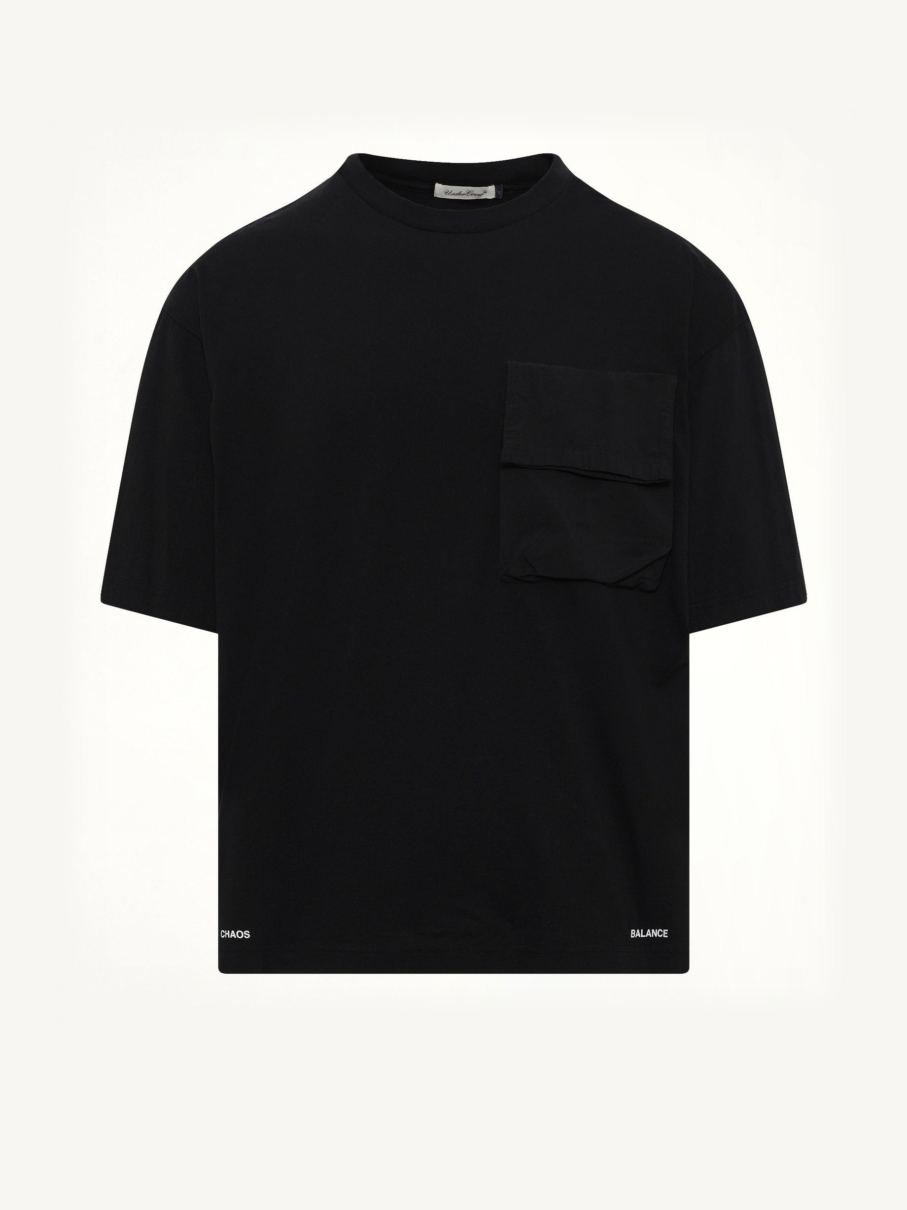 Chaos Balance Pocket T-Shirt in Black