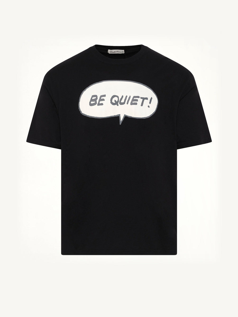 Be Quiet T-Shirt in Black