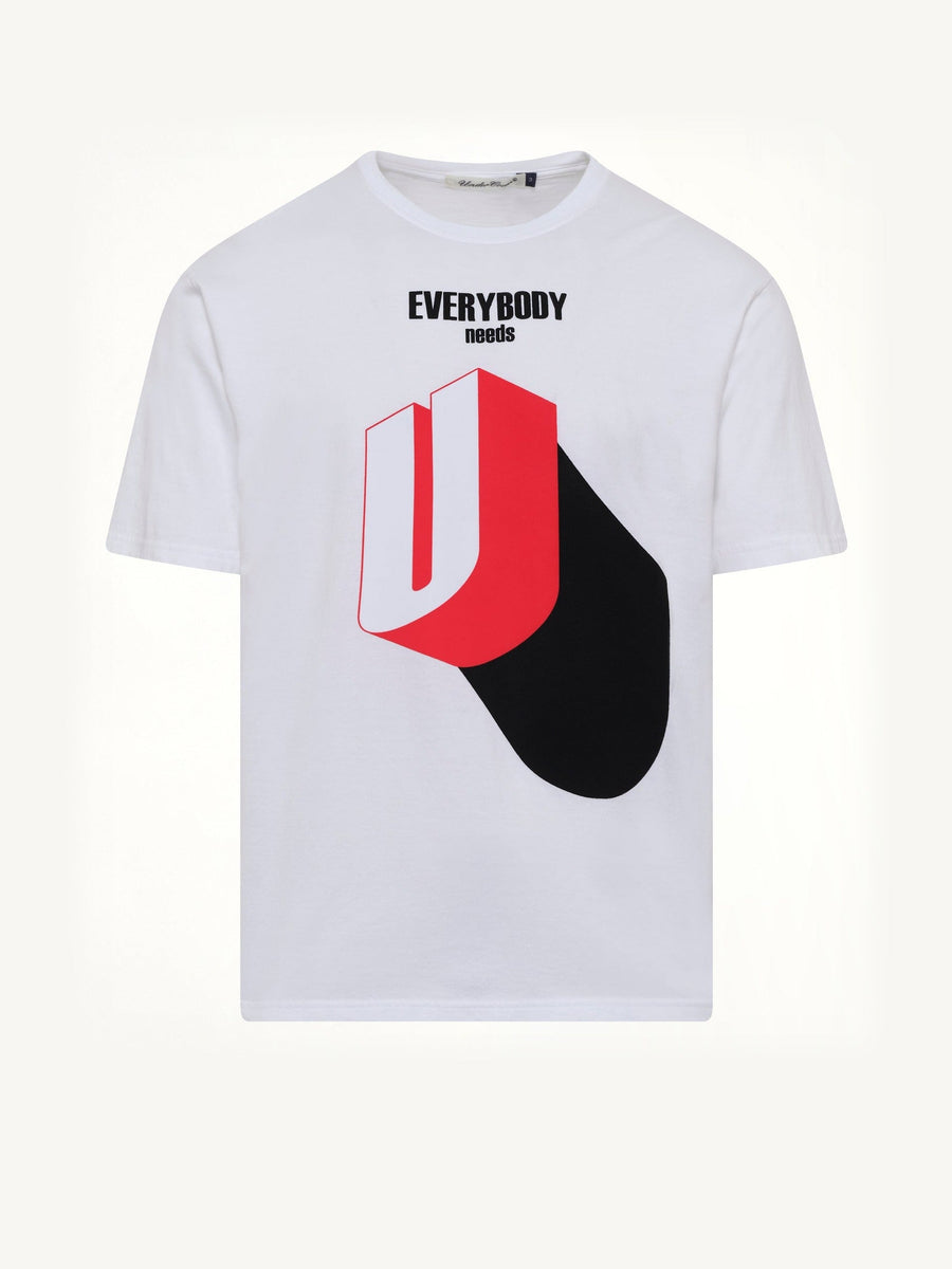 Everybody Needs U T-Shirt in White