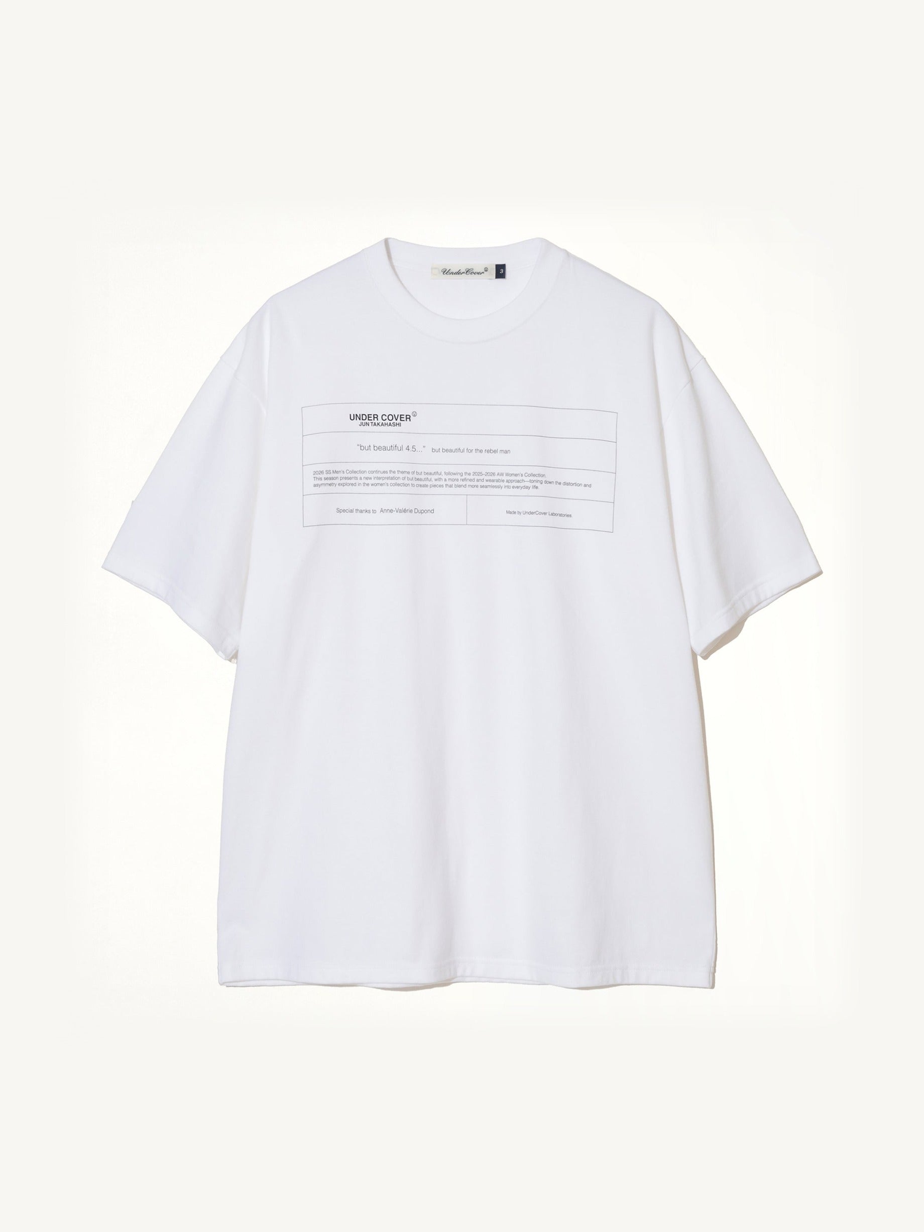 "But Beautiful" T-Shirt in White