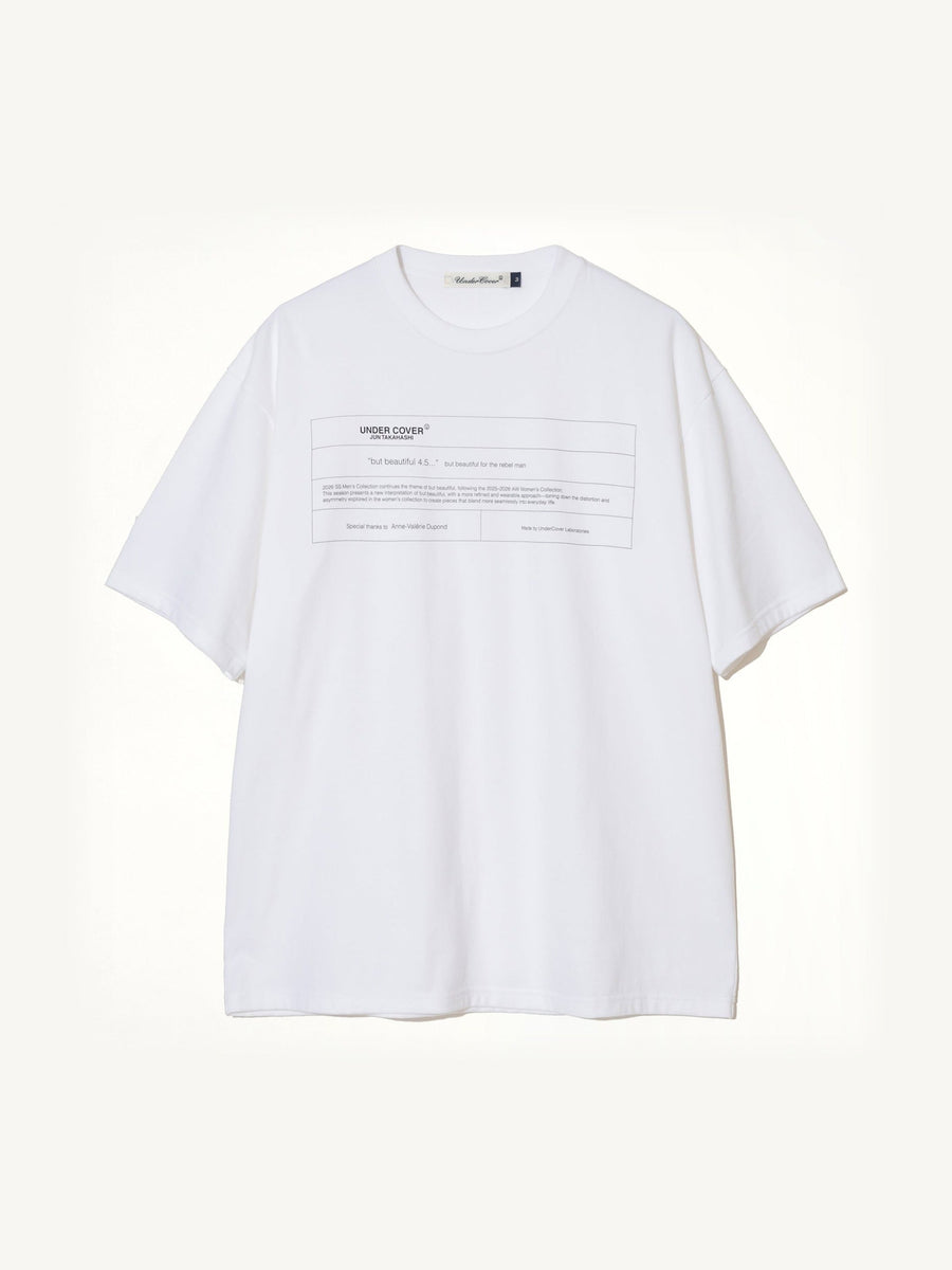 "But Beautiful" T-Shirt in White