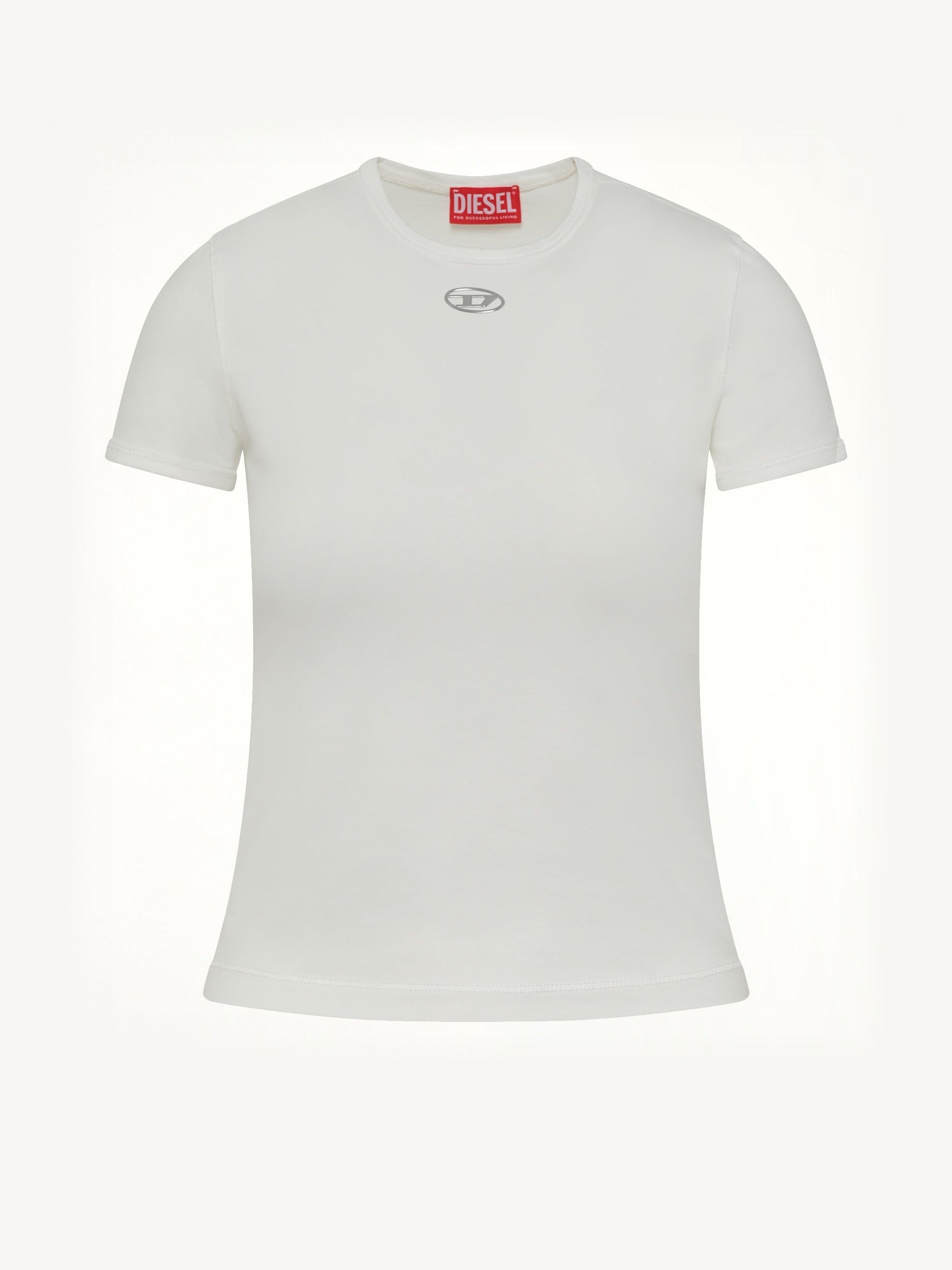 T-UNCUTIESLONG-OD T-Shirt in White